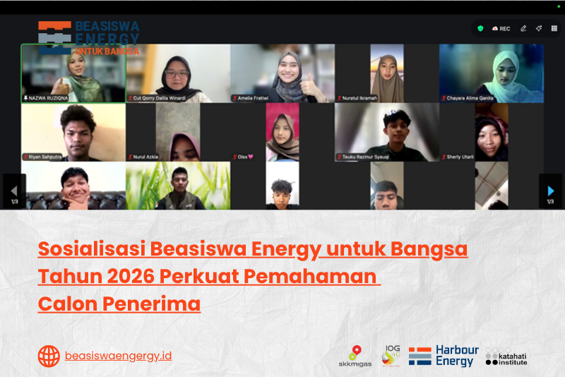Sosialisasi Beasiswa Energy untuk Bangsa Tahun 2026 Perkuat Pemahaman